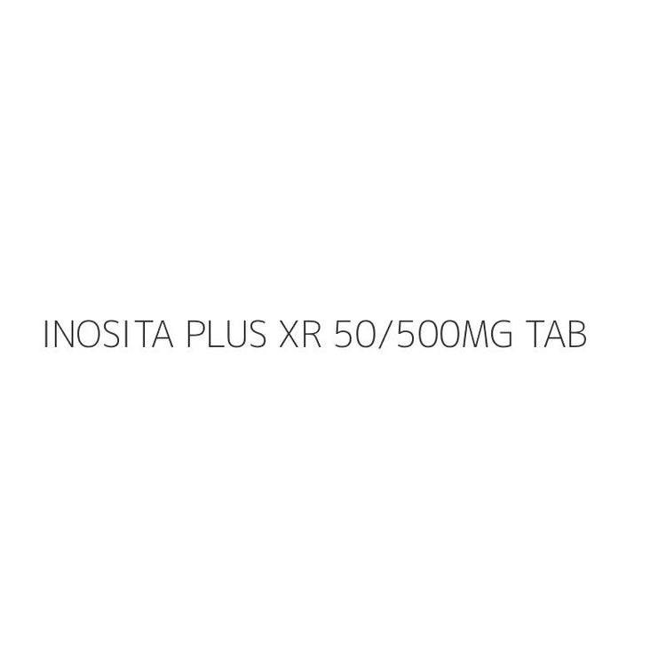 INOSITA PLUS XR 50/500MG TAB