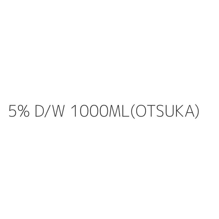 5% D/W 1000ML(OTSUKA)