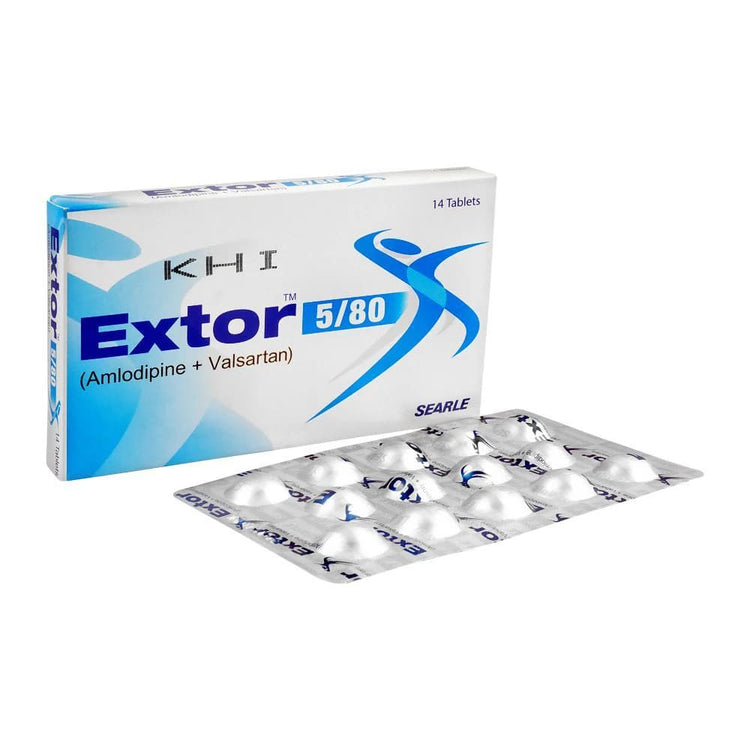EXTOR 5/80MG TAB