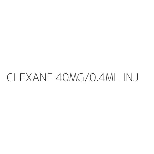CLEXANE 40MG/0.4ML INJ