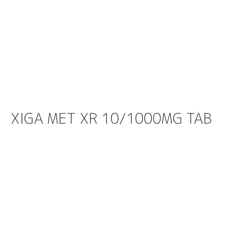 XIGA MET XR 10/1000MG TAB