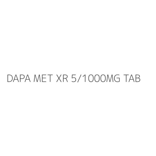 DAPA MET XR 5/1000MG TAB