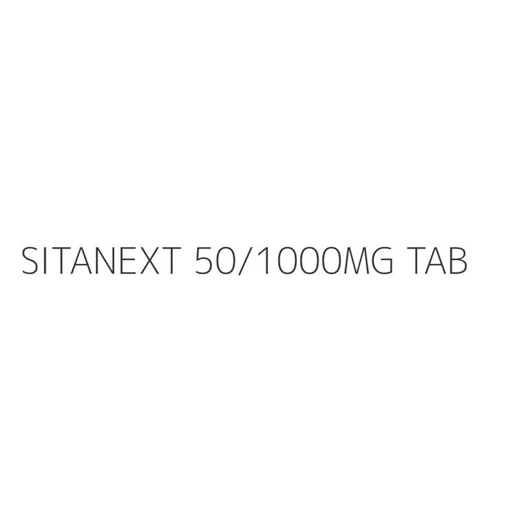 SITANEXT 50/1000MG TAB