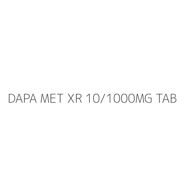 DAPA MET XR 10/1000MG TAB