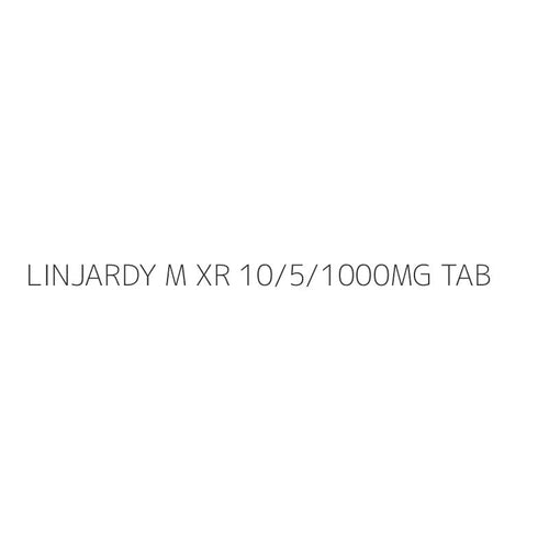 LINJARDY M XR 10/5/1000MG TAB