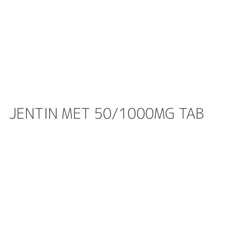 JENTIN MET 50/1000MG TAB