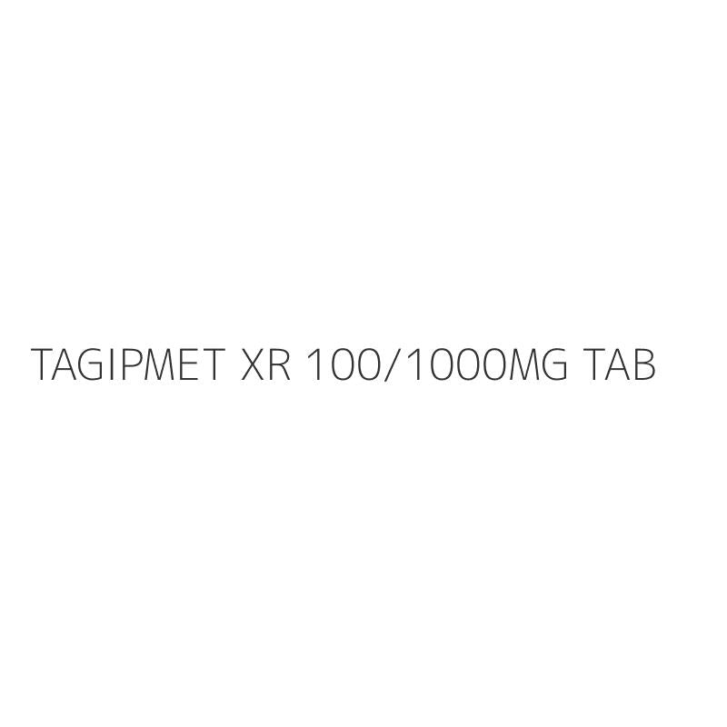 TAGIPMET XR 100/1000MG TAB