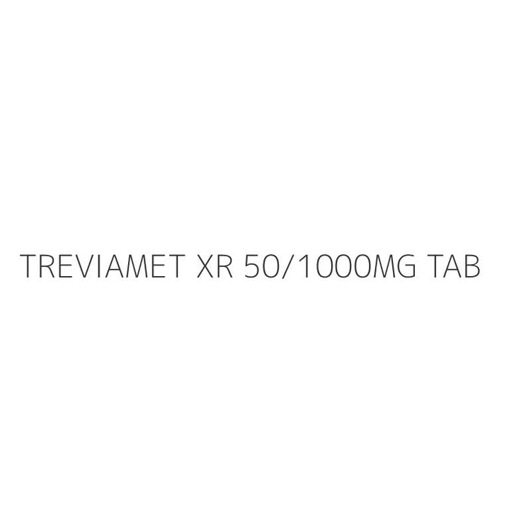 TREVIAMET XR 50/1000MG TAB