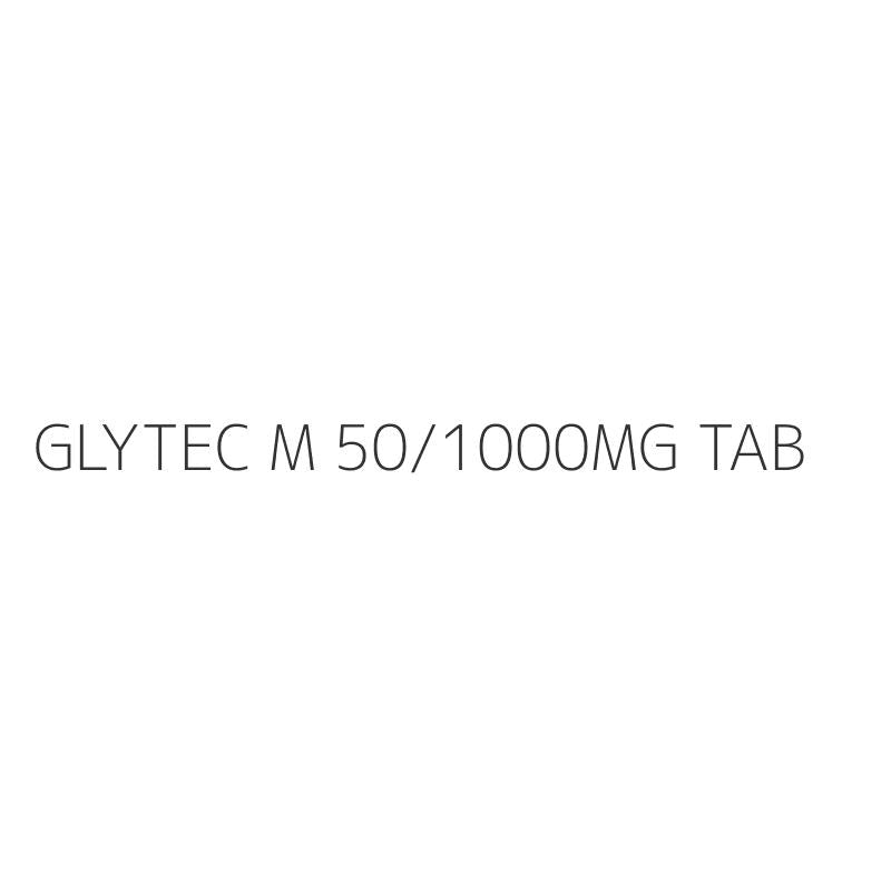 GLYTEC M 50/1000MG TAB
