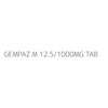 GEMPAZ M 12.5/1000MG TAB