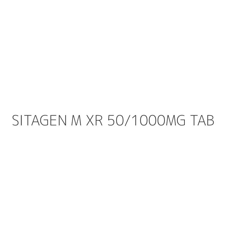 SITAGEN M XR 50/1000MG TAB
