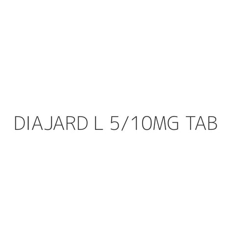 DIAJARD L 5/10MG TAB