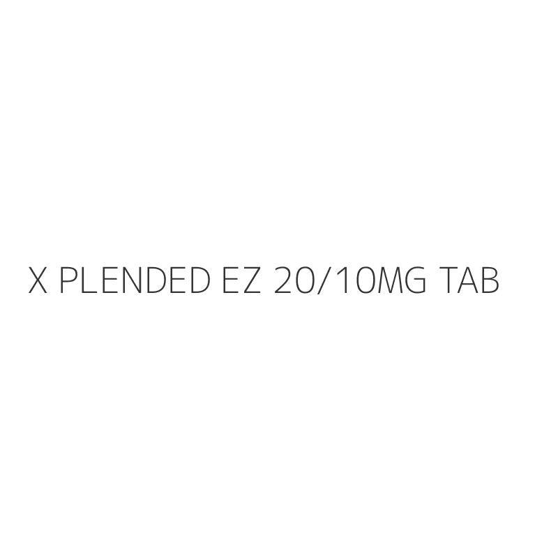 X PLENDED EZ 20/10MG TAB
