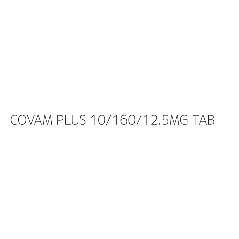 COVAM PLUS 10/160/12.5MG TAB
