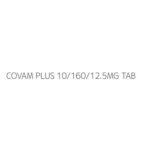 COVAM PLUS 10/160/12.5MG TAB