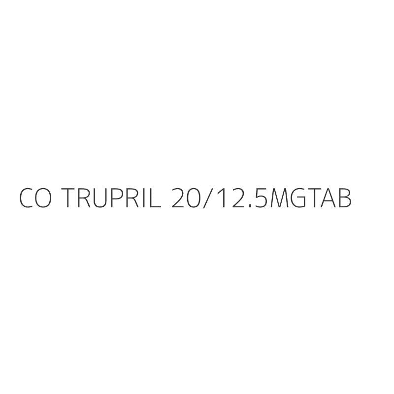 CO TRUPRIL 20/12.5MGTAB