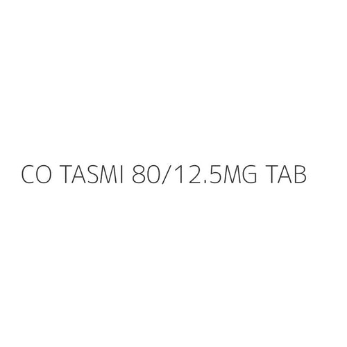 CO TASMI 80/12.5MG TAB