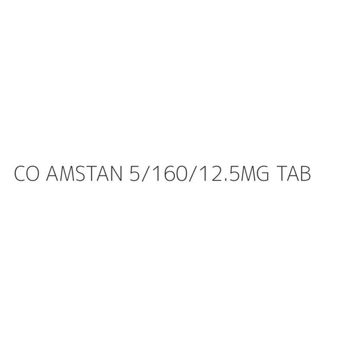 CO AMSTAN 5/160/12.5MG TAB