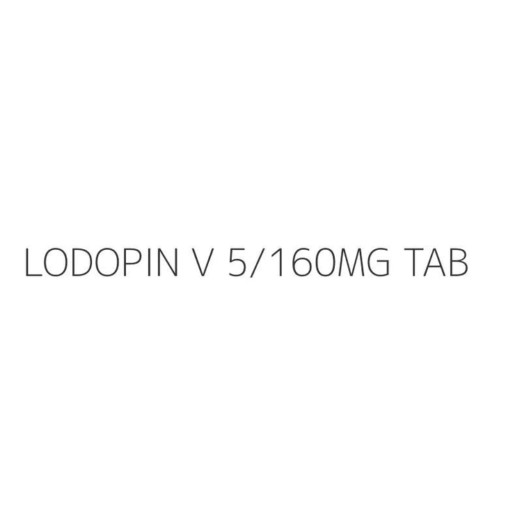 LODOPIN V 5/160MG TAB