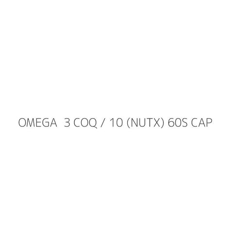 OMEGA  3 COQ / 10 (NUTX) 60S CAP