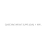 GLYCERINE INFANT SUPPS (OVAL /  APPROX)