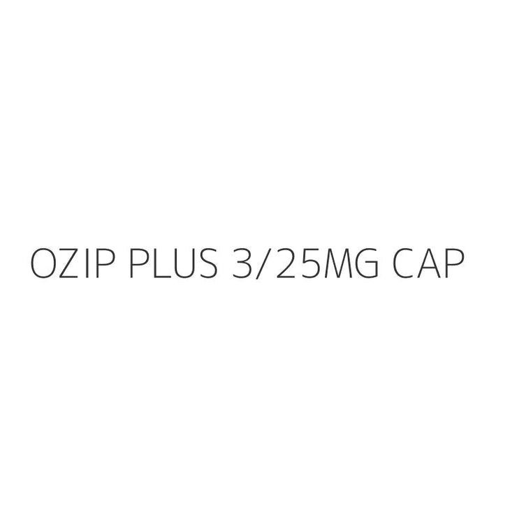 OZIP PLUS 3/25MG CAP