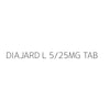 DIAJARD L 5/25MG TAB