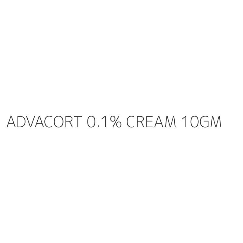 ADVACORT 0.1% CREAM 10GM
