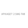 APIXAGET 2.5MG TAB