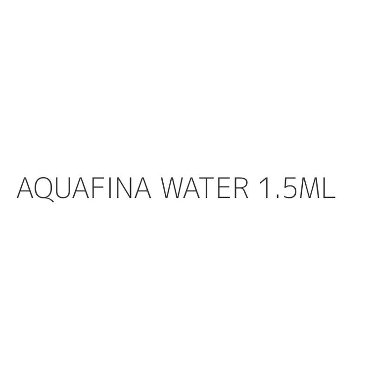AQUAFINA WATER 1.5ML