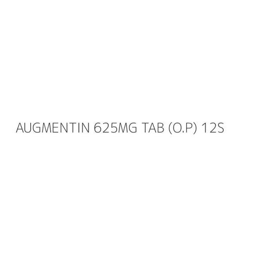 AUGMENTIN 625MG TAB (O.P) 12S