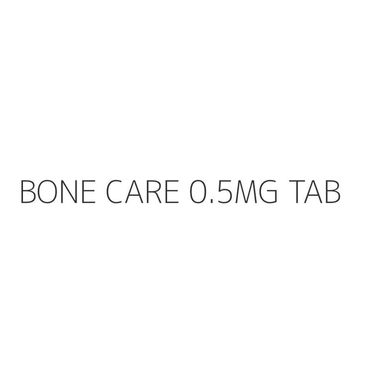 BONE CARE 0.5MG TAB