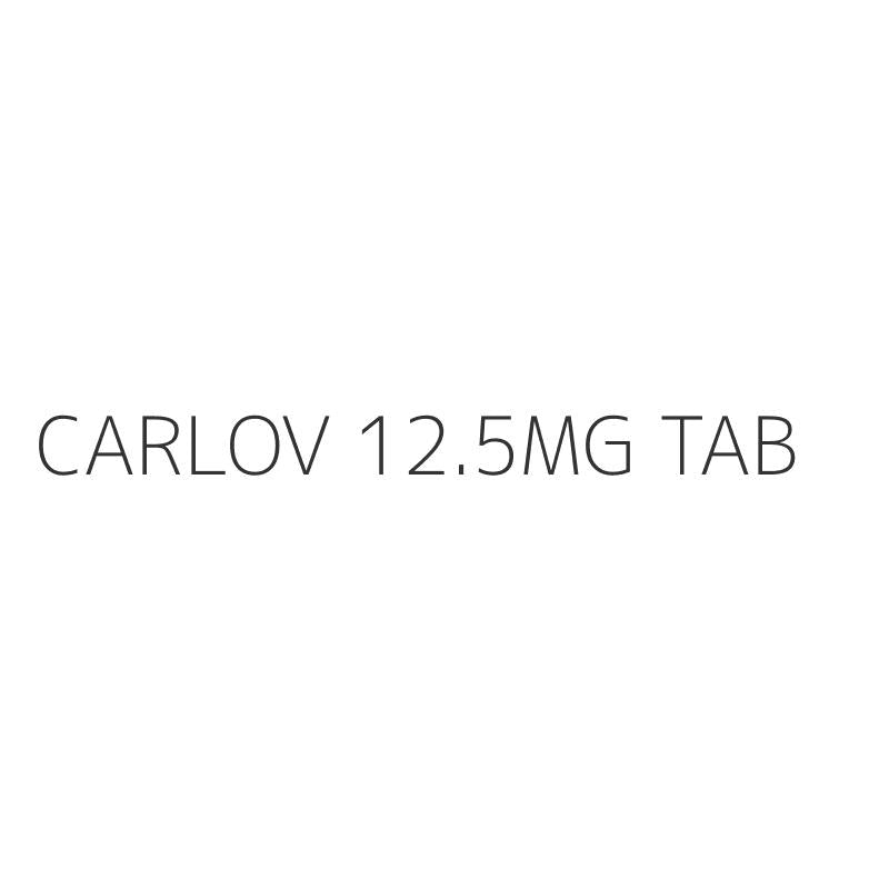 CARLOV 12.5MG TAB