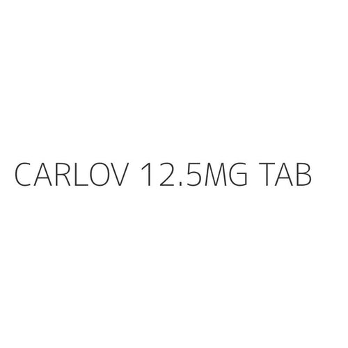 CARLOV 12.5MG TAB