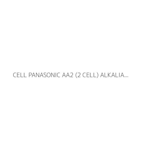 CELL PANASONIC AA2 (2 CELL) ALKALIAN