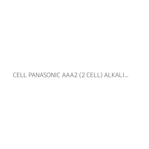 CELL PANASONIC AAA2 (2 CELL) ALKALIAN