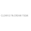 CLEAR 0.1% CREAM 15GM