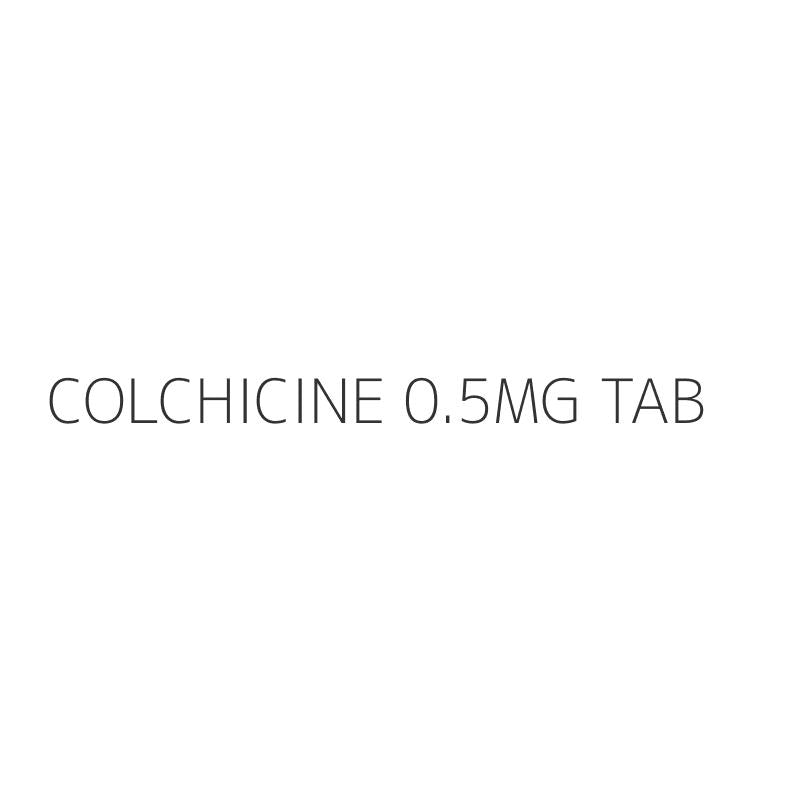 COLCHICINE 0.5MG TAB