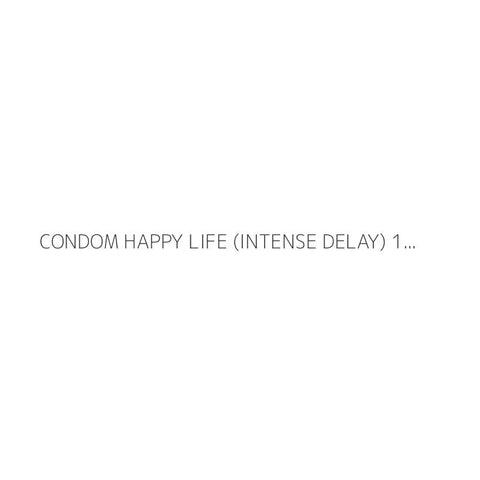 CONDOM HAPPY LIFE (INTENSE DELAY) 1S