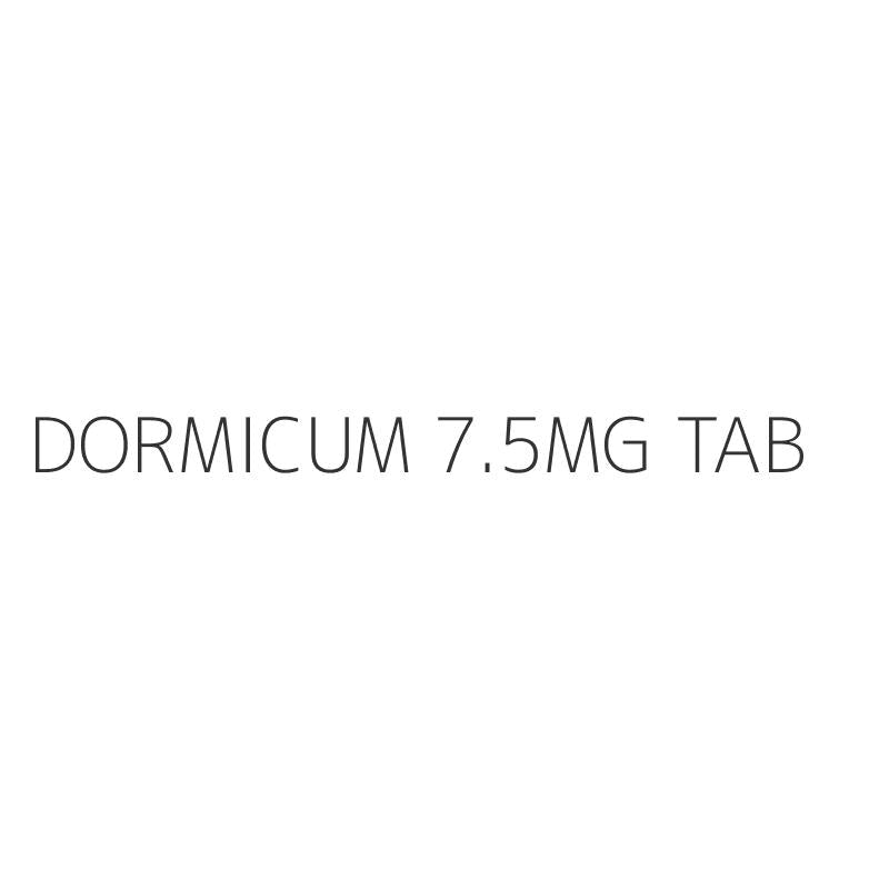 DORMICUM 7.5MG TAB