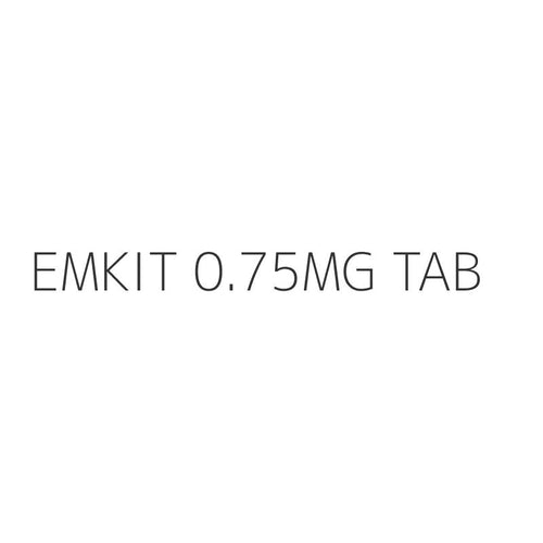 EMKIT 0.75MG TAB