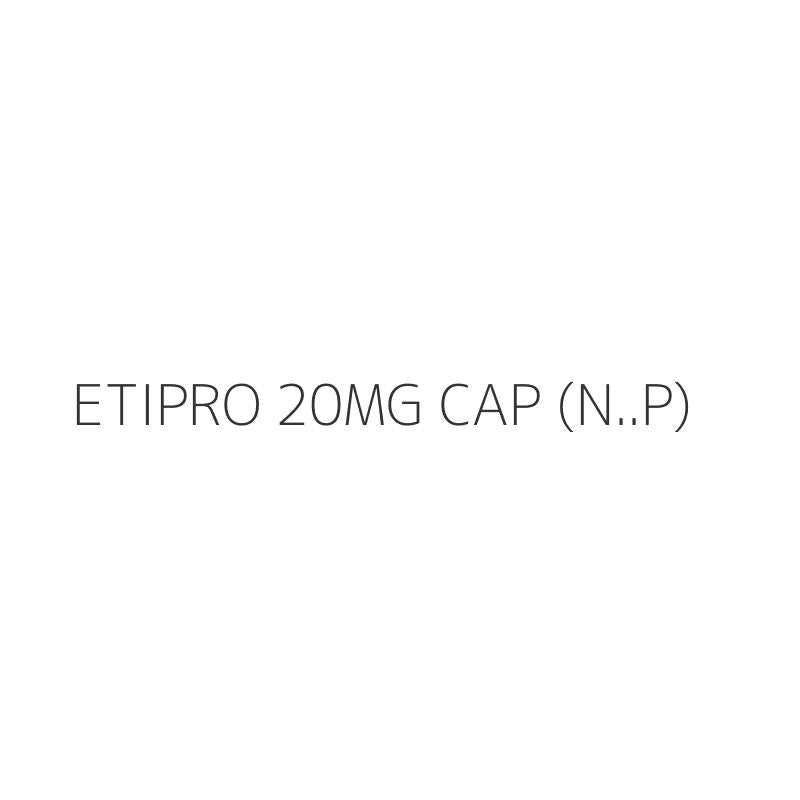 ETIPRO 20MG CAP (N..P)