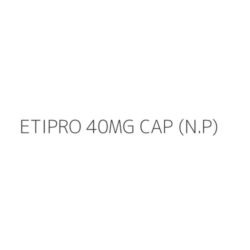 ETIPRO 40MG CAP (N.P)