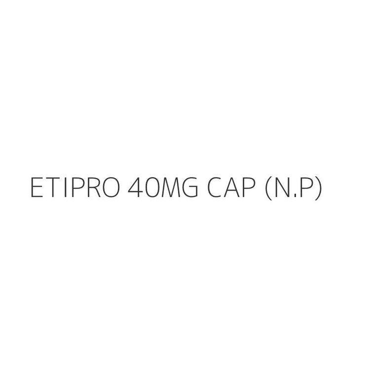 ETIPRO 40MG CAP (N.P)