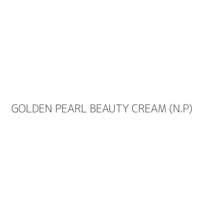 GOLDEN PEARL BEAUTY CREAM (N.P)