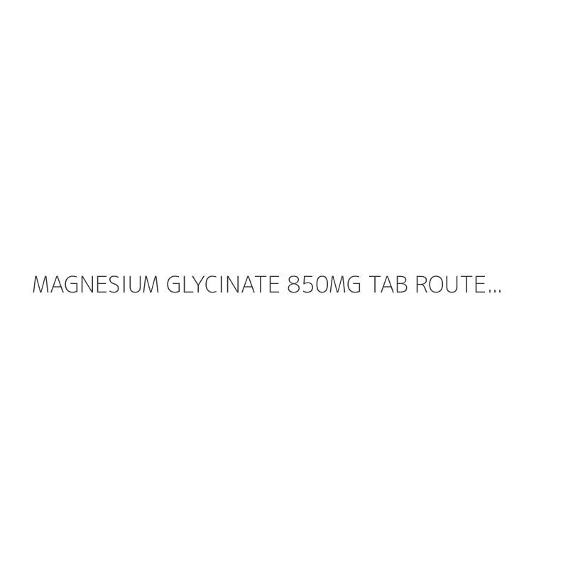 MAGNESIUM GLYCINATE 850MG TAB ROUTE 2