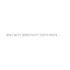 SEN CAVITY SENSITIVITY TOOTH PASTE 100GM