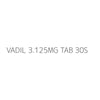 VADIL 3.125MG TAB 30S