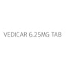 VEDICAR 6.25MG TAB