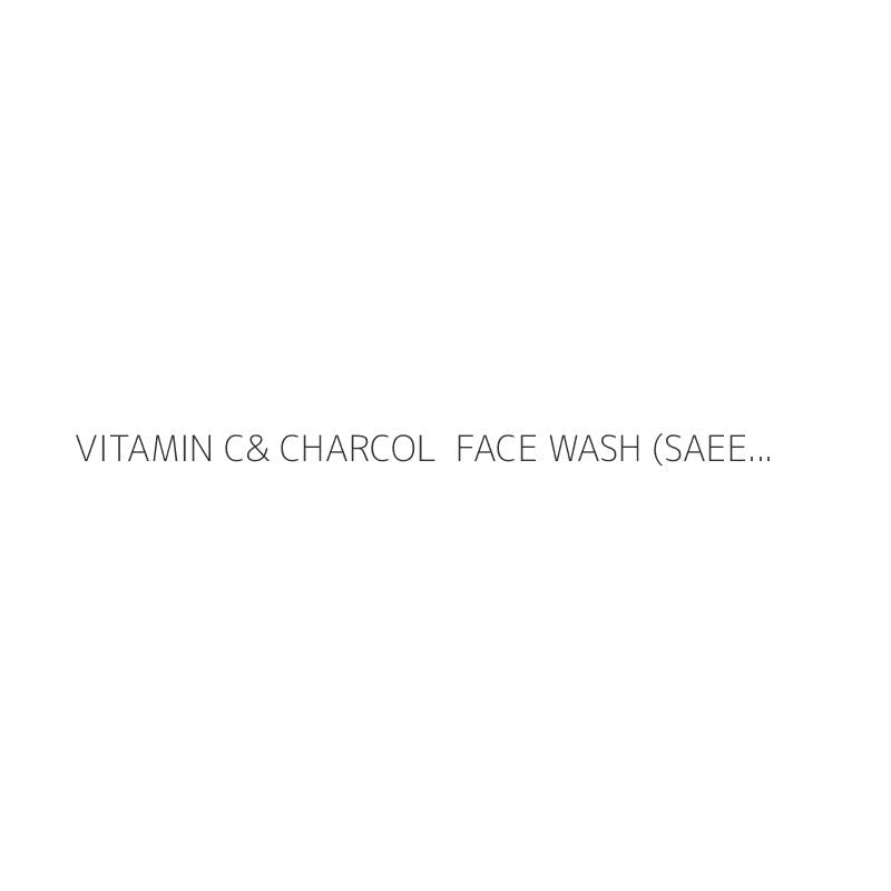 VITAMIN C& CHARCOL  FACE WASH (SAEED GHANI)